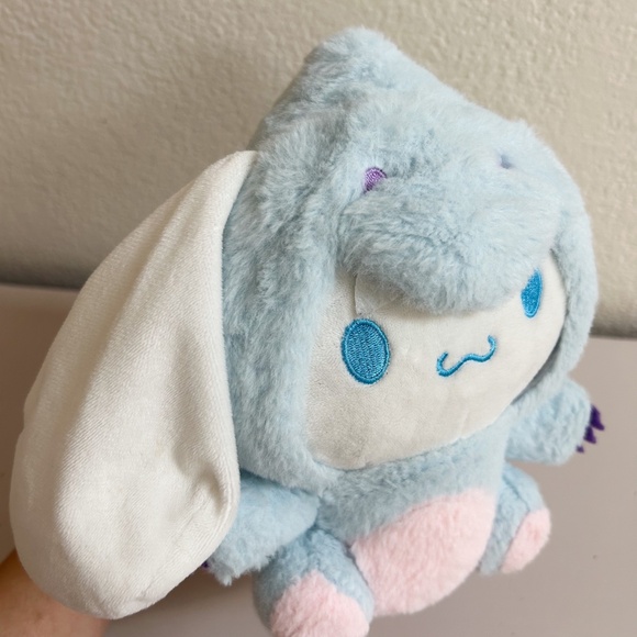 SANRIO Cinnamoroll Dinosaur Plush blue pink purple, soft smile - collectible - Picture 3 of 12